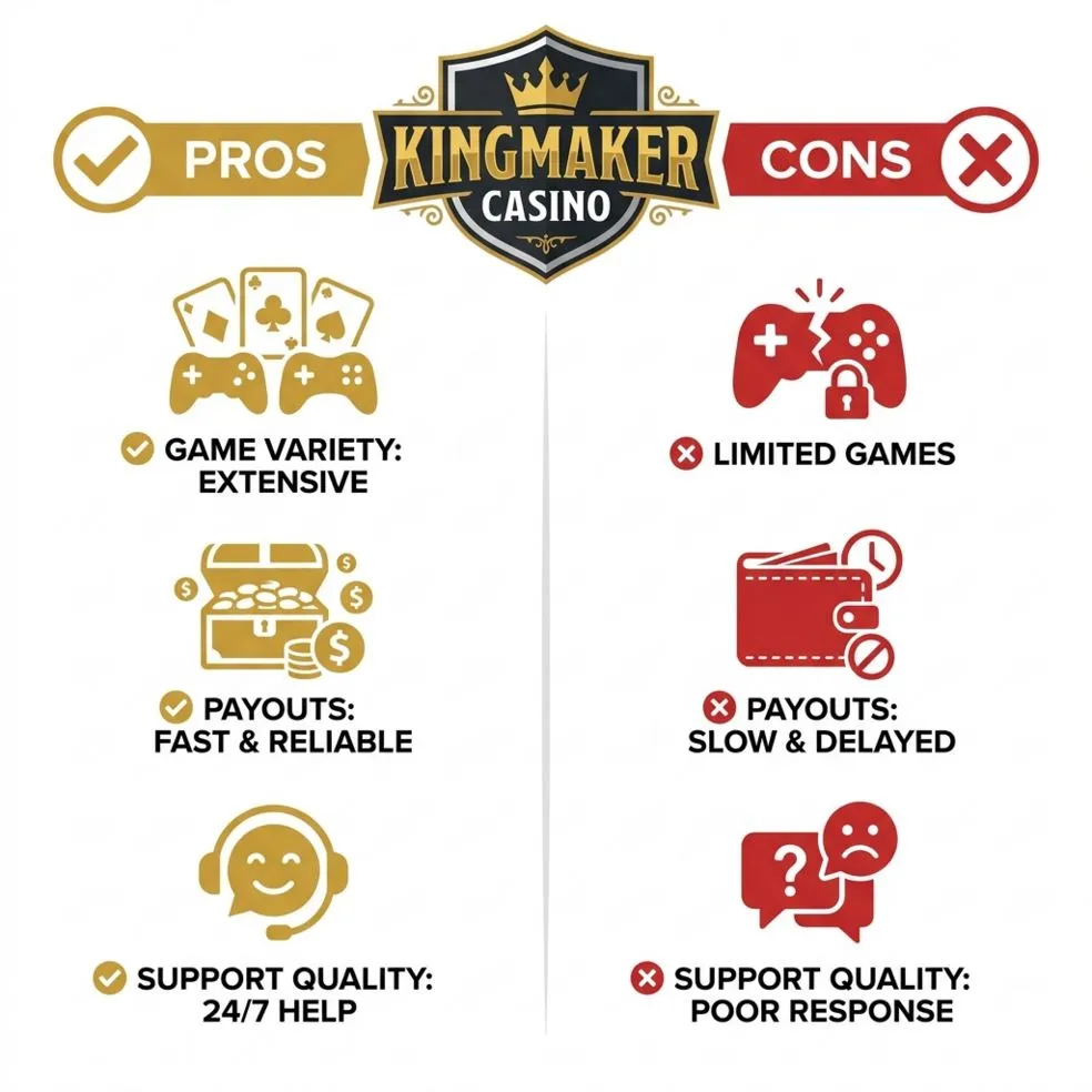 Por qué elegir Kingmaker Casino para jugar